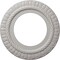 Ekena Millwork Claremont Ceiling Medallion (Fits Canopies up to 7"), 10 5/8"OD x 5 3/4"ID x 1/2"P, Ultra Pure White CM10CLUWF - alternate 1